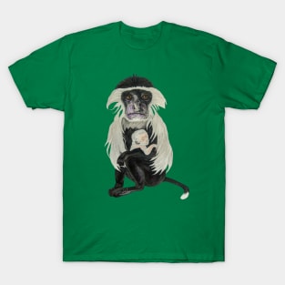 Colobus with the Sleeping Baby T-Shirt